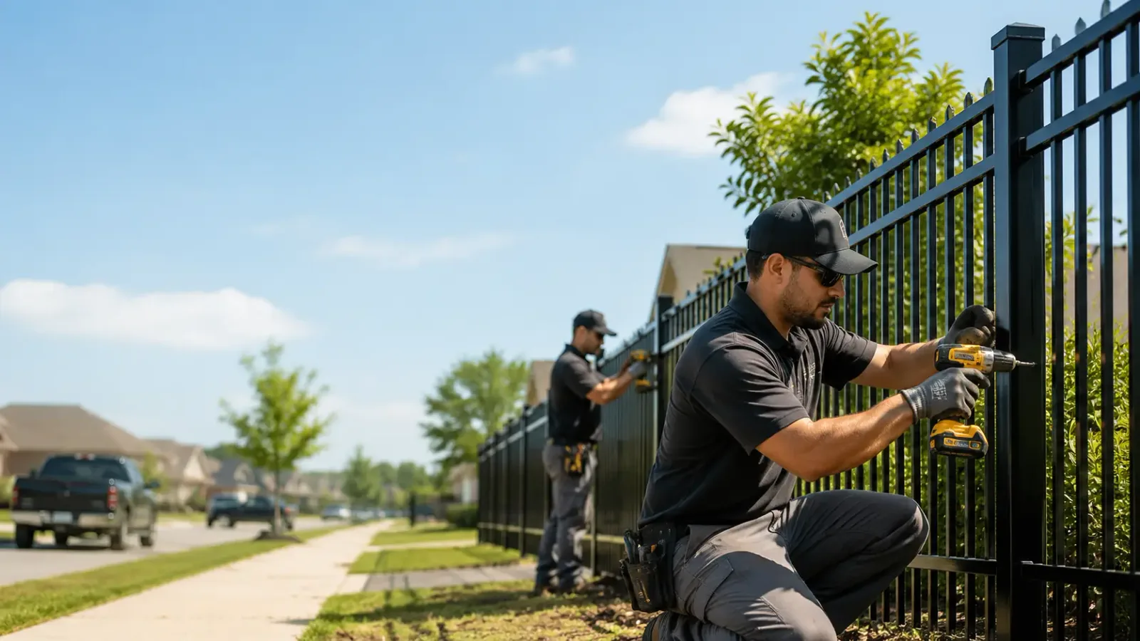 Metal Fence Installation in Cranberry, PA